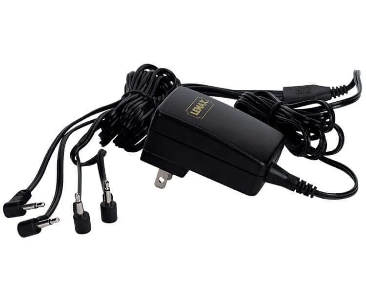 lemax-power-adaptor-3v-black-4-output-ul-cul-adaptateur-3v-4-sorties image 1