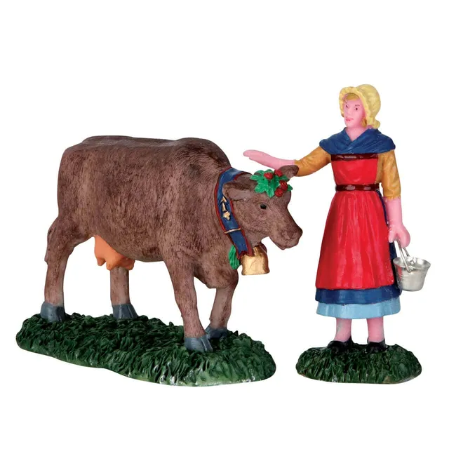 lemax-fae-s-flowers-lot-de-2-figurines-fleurs-f-eriques image 1