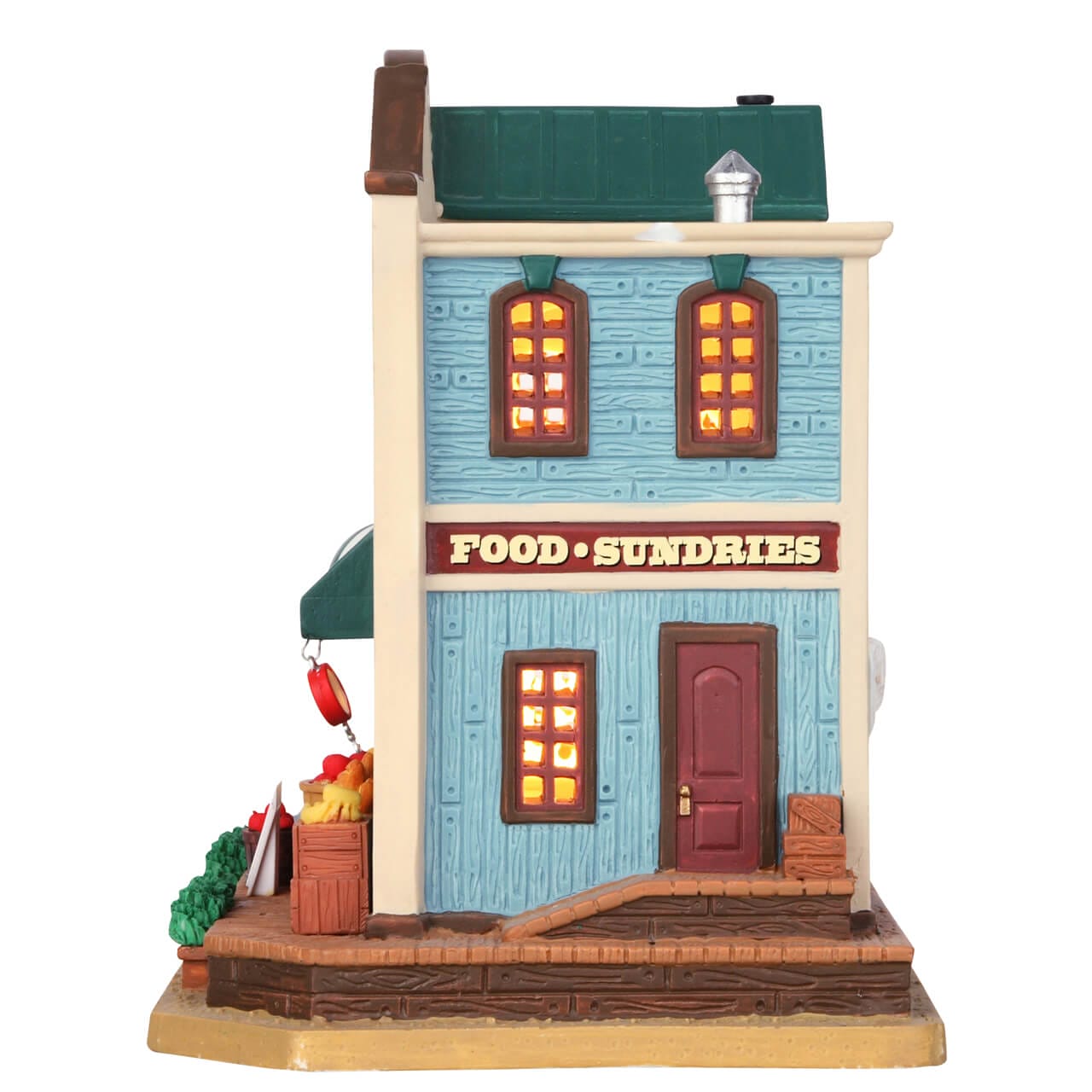 lemax-kelly-s-corner-grocery-picerie-miniature-illumin-e image 2