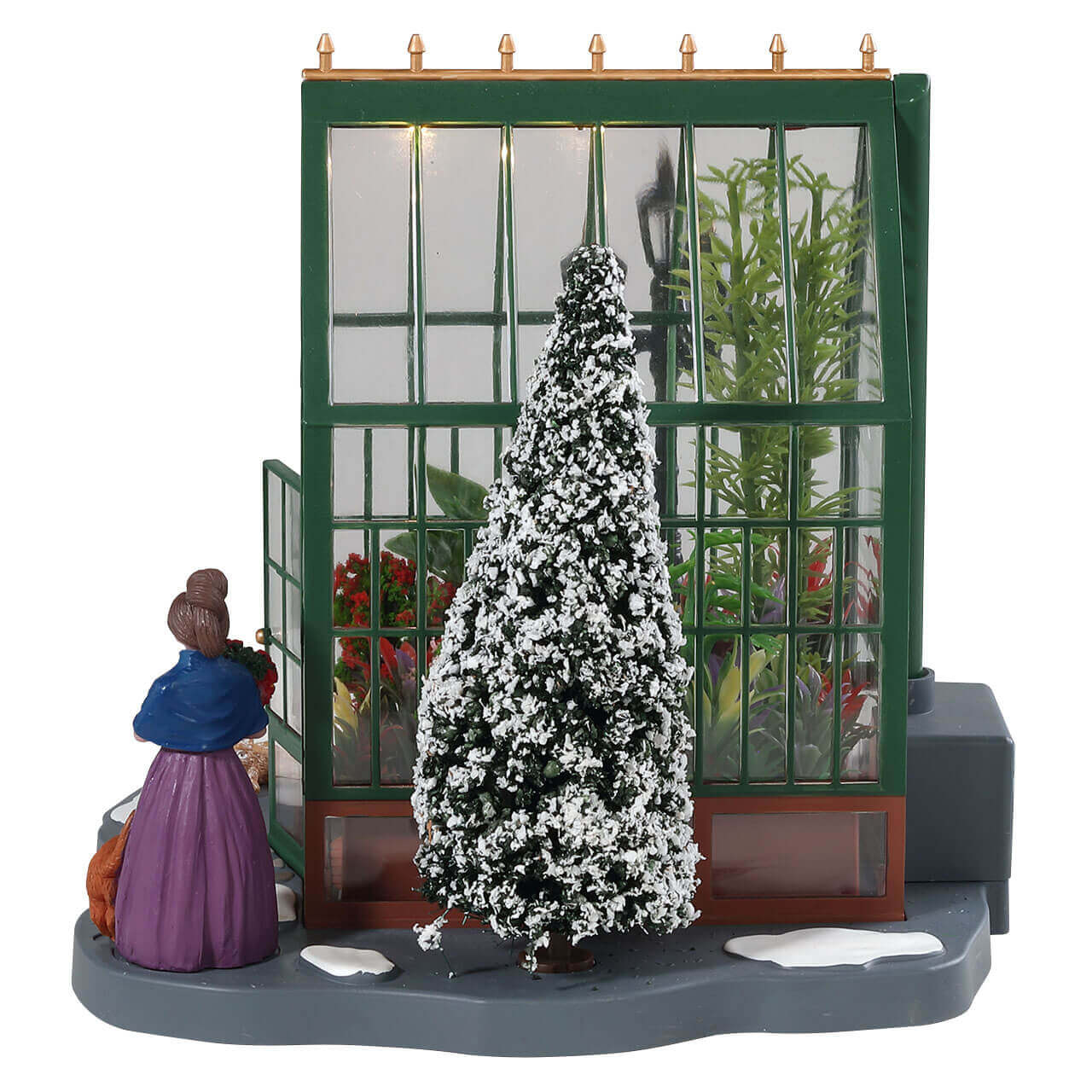 lemax-victorian-greenhouse-serre-miniature-de-village image 2