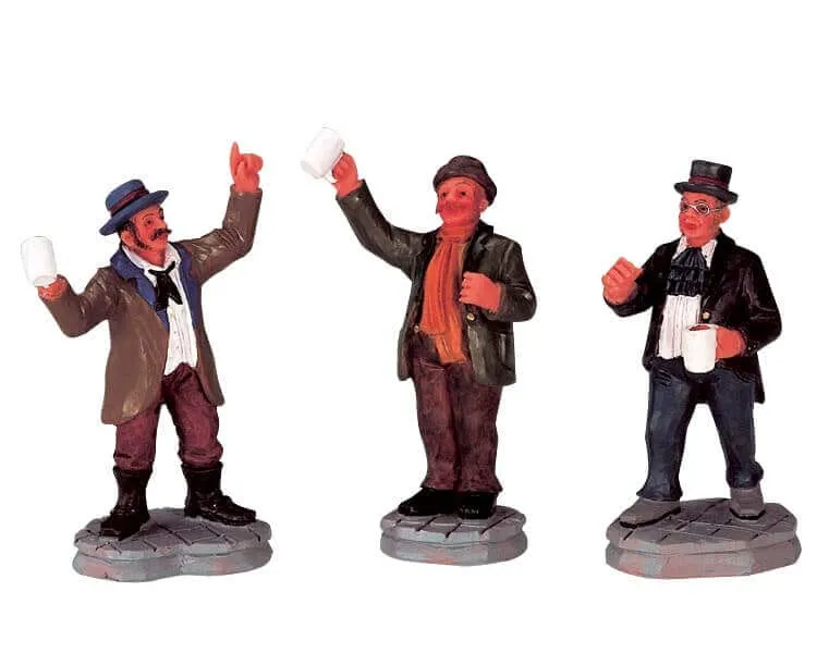 lemax-the-gang-s-all-here-figurine-artisanale-de-collection-village image 1