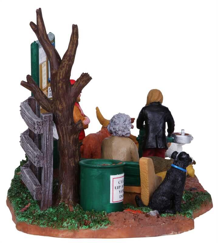 lemax-parc-chiens-dog-park-miniature-de-village image 4