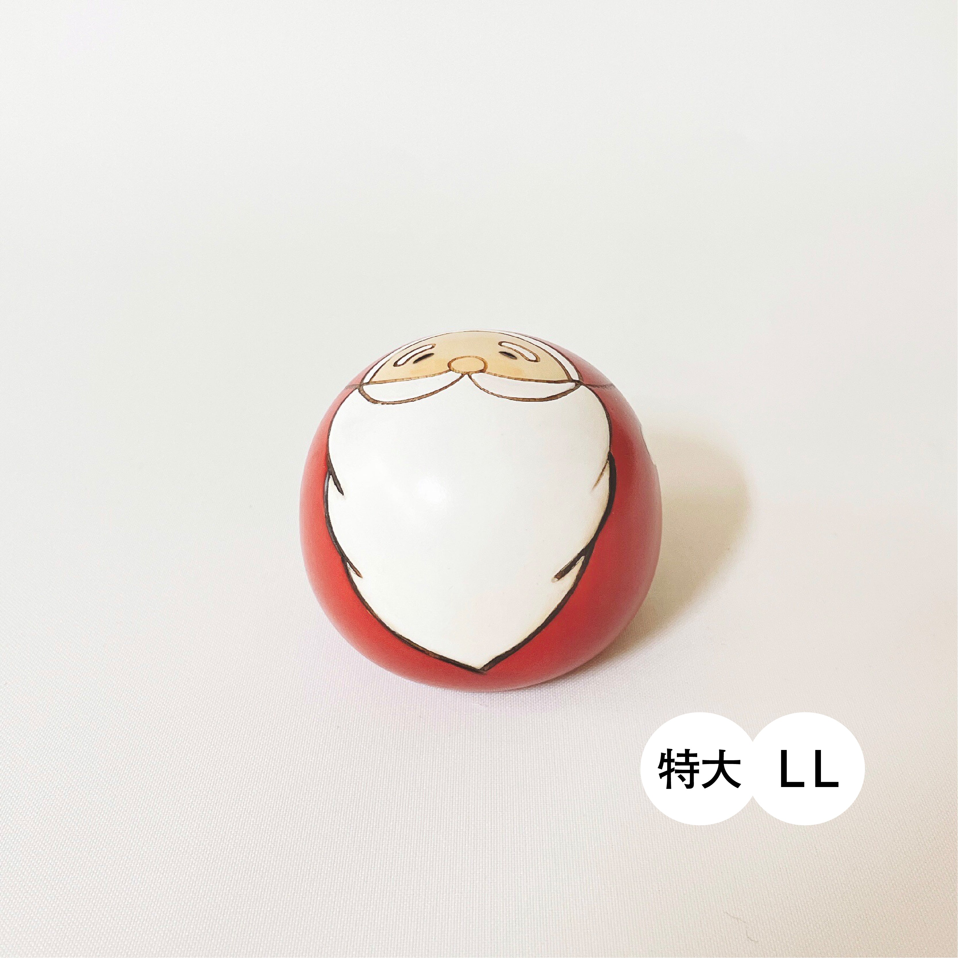 usaburo-kokeshi-mini-santa-rond-figurine-no-l-s-ll-culbuto image 6