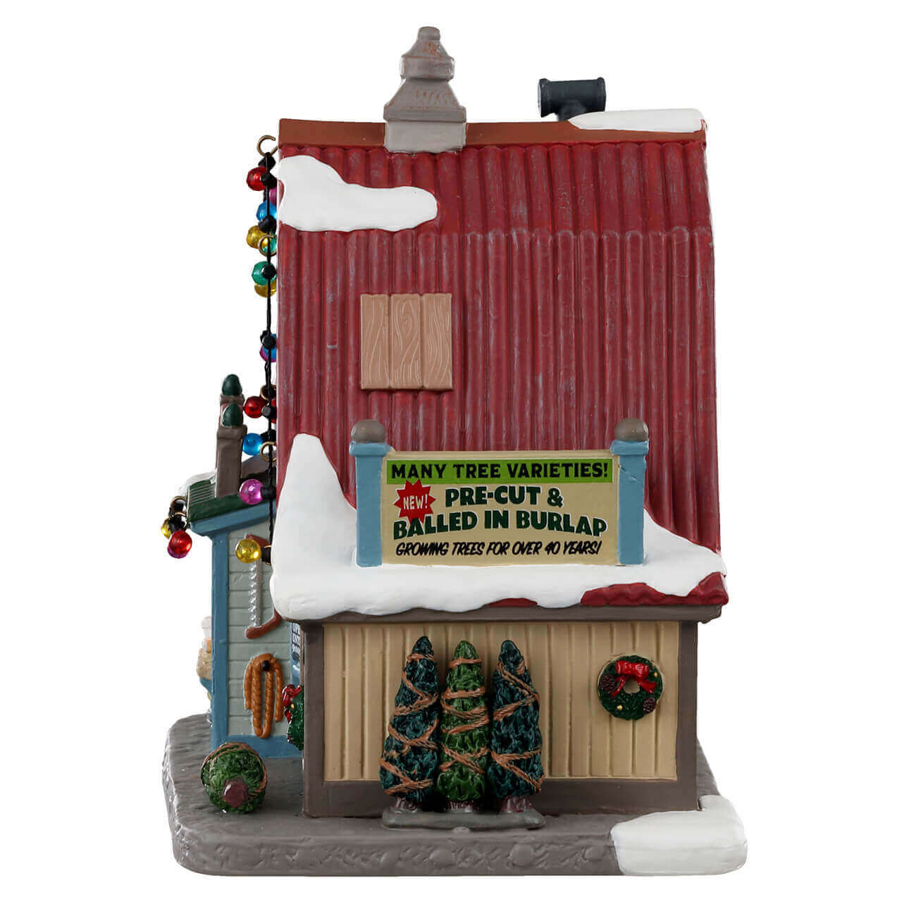 lemax-spruce-hills-tree-farm-chalet-miniature-de-collection image 3