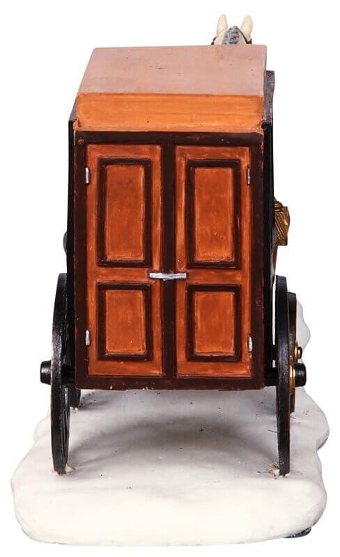 lemax-baker-s-wagon-miniature-chariot-de-boulanger-village-de-no-l image 2