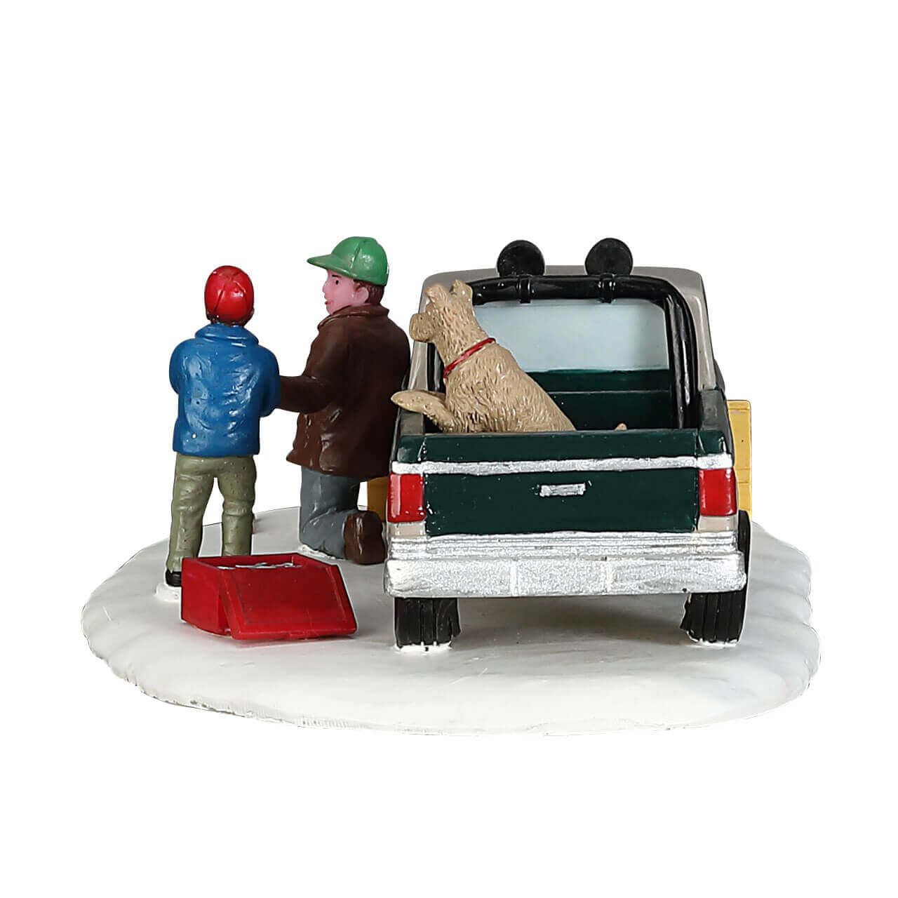 lemax-snow-plow-set-up-accessoire-miniature-de-village image 2