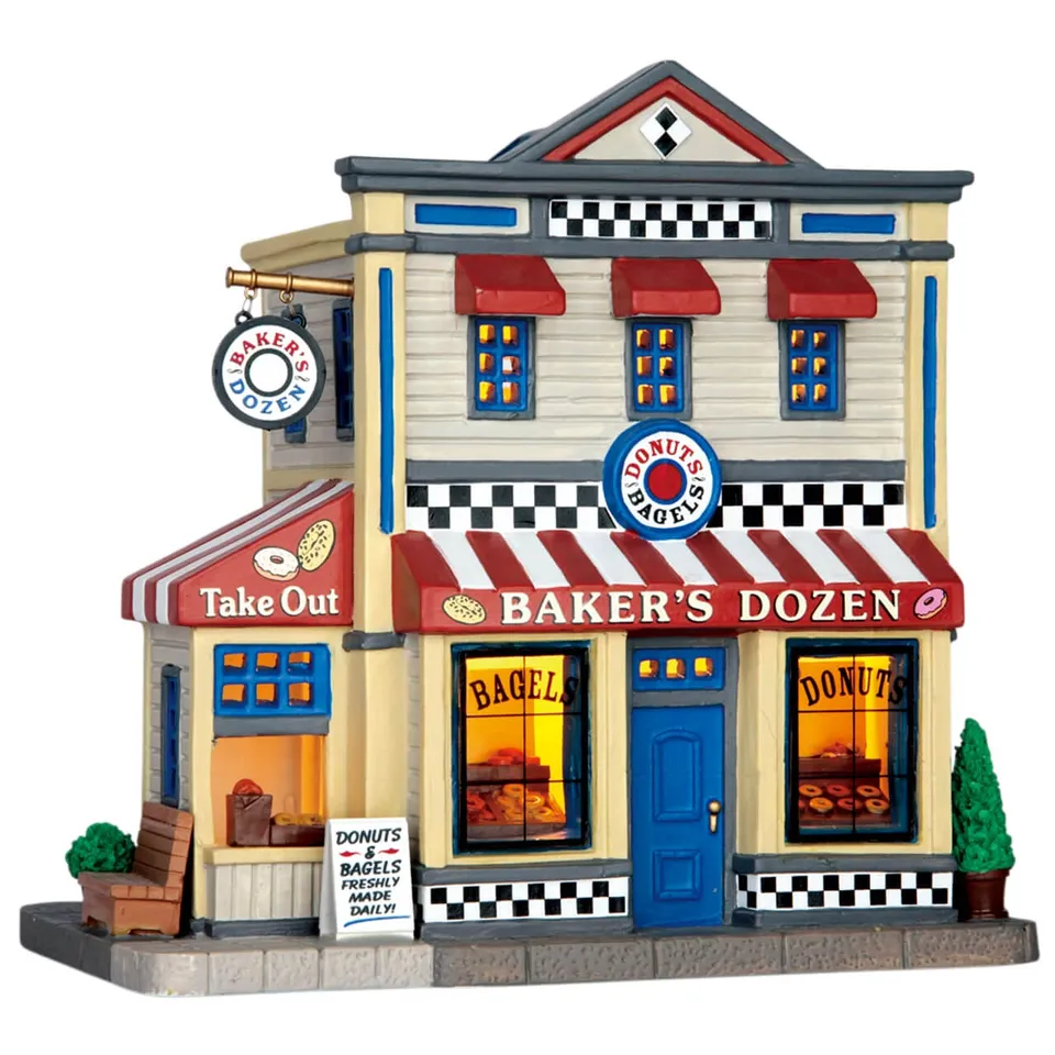 lemax-baker-s-dozen-miniature-boulangerie-de-collection image 1