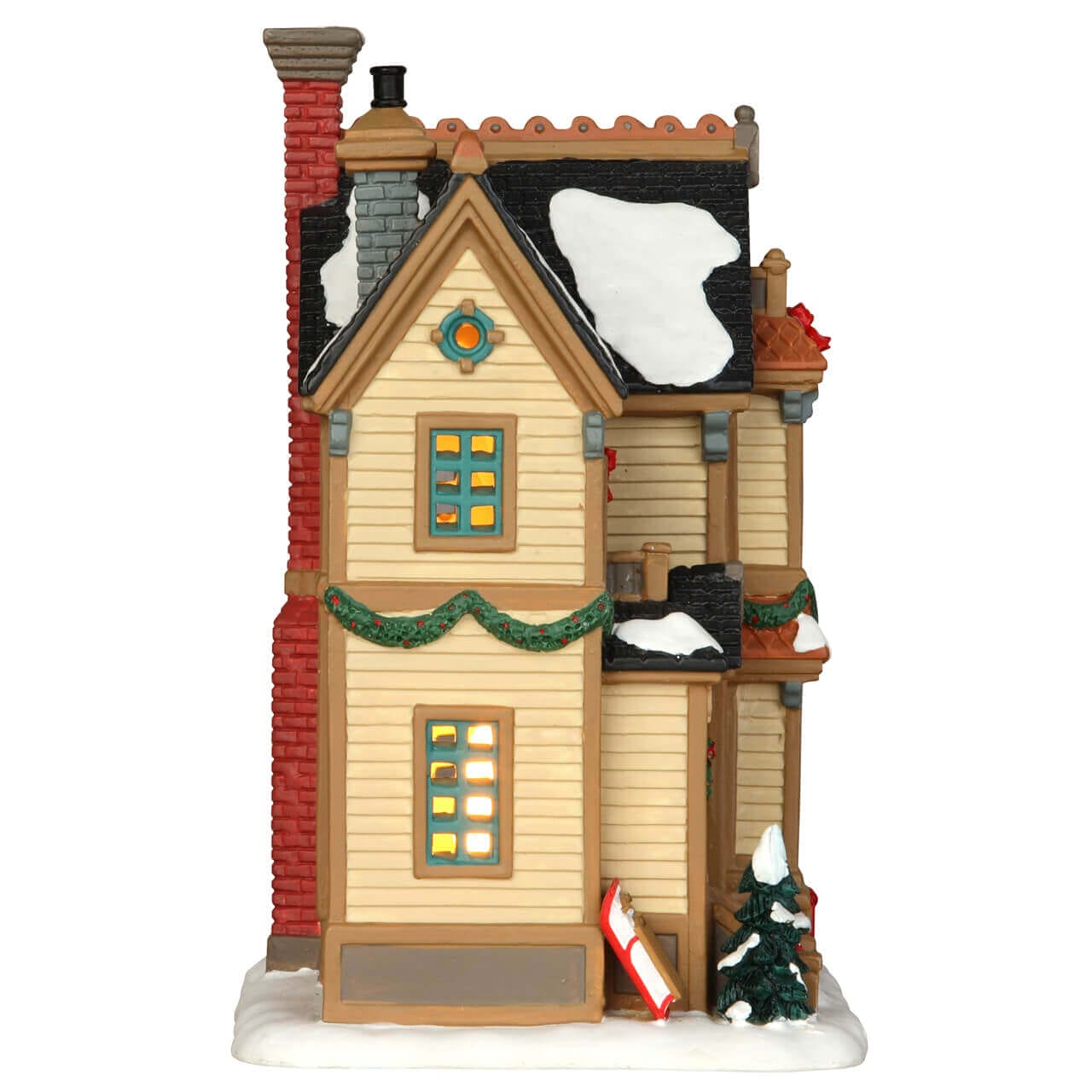 lemax-home-for-christmas-residence-maison-de-no-l-lumineuse image 2