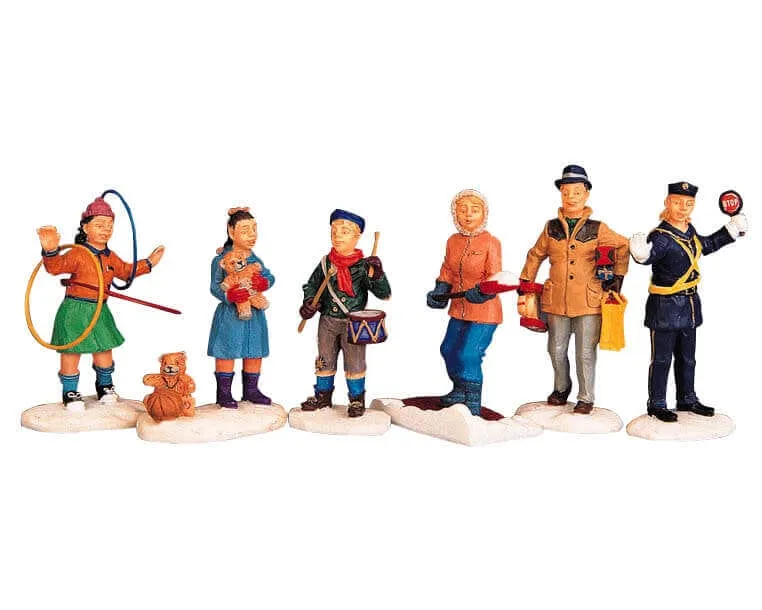 lemax-winter-village-figurines-lot-de-figurines-village-d-hiver image 1