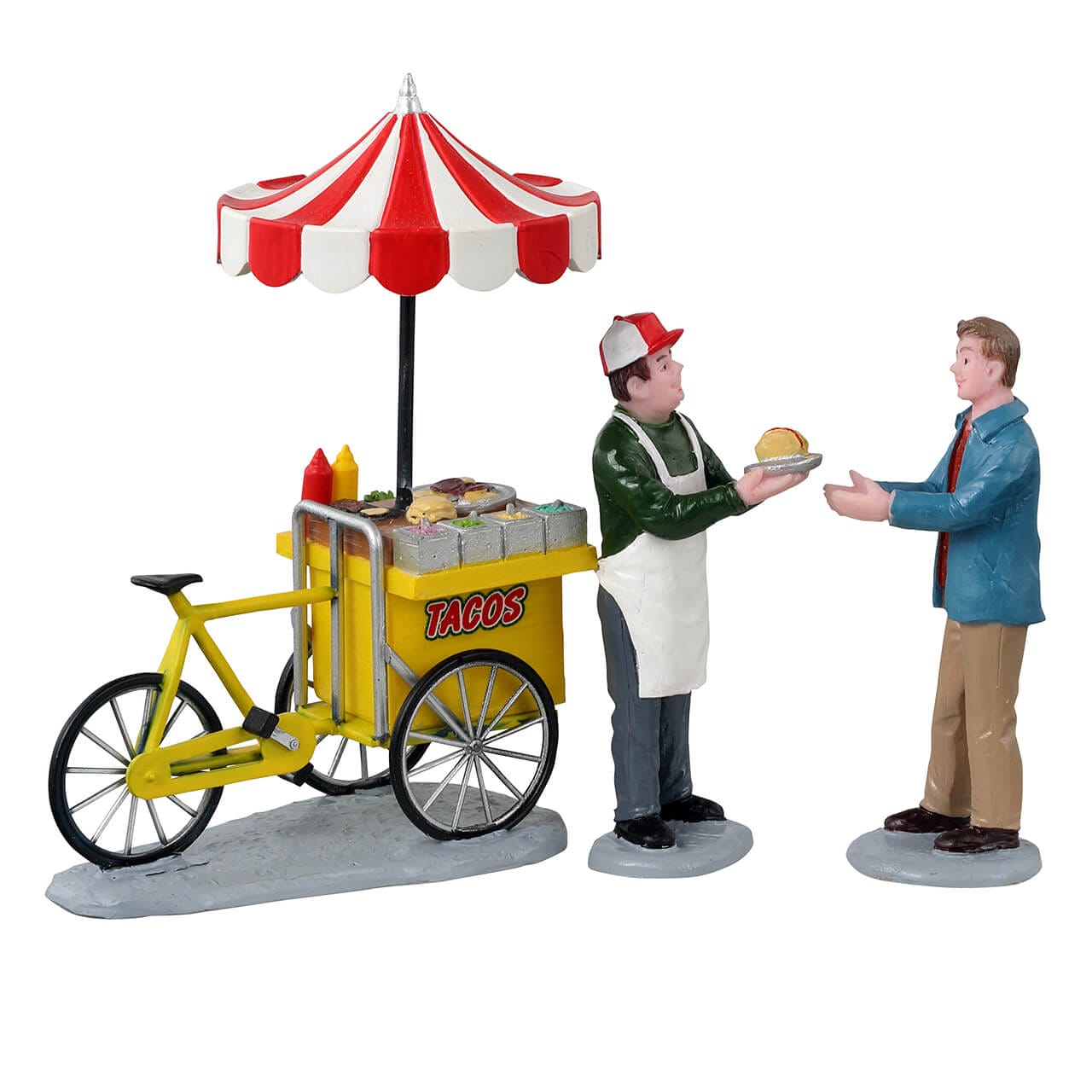 lemax-taco-cart-figurine-marchand-de-tacos-3-pi-ces image 2