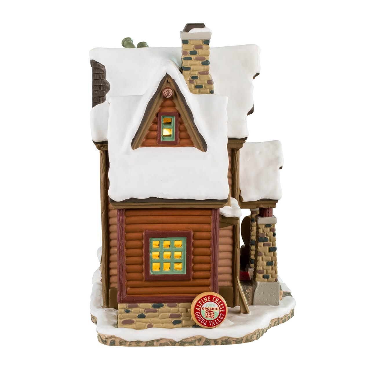 lemax-the-melted-snowflake-chalet-fondue-vail-village image 2