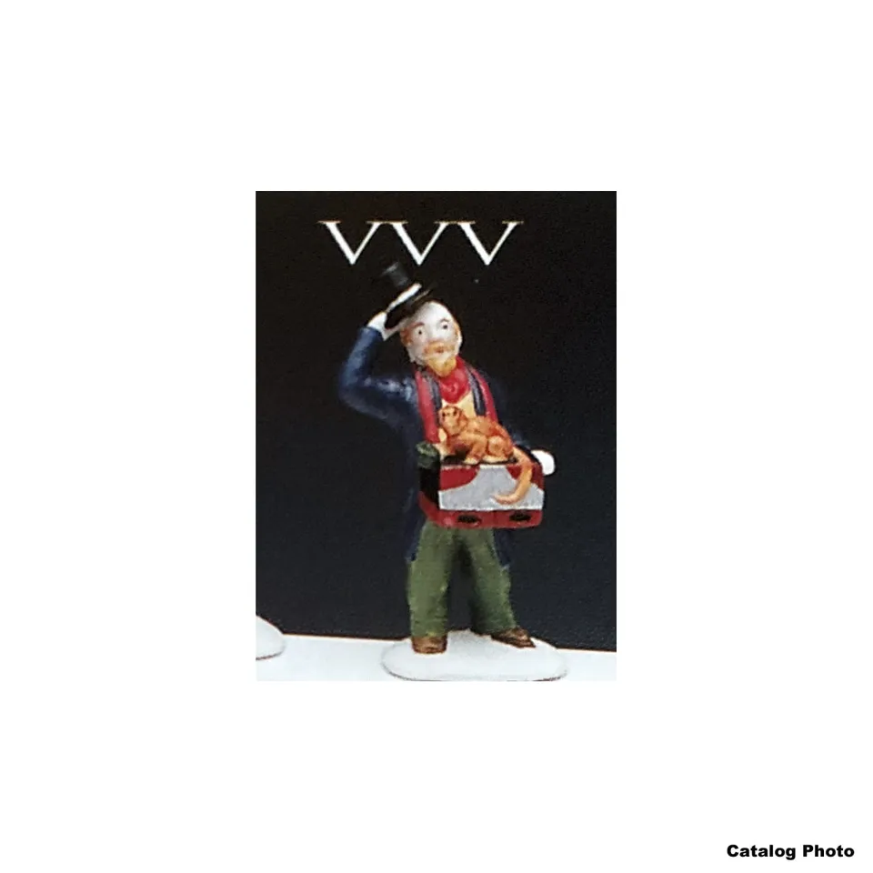 lemax-organ-grinder-figurine-joueur-d-orgue-miniature image 1
