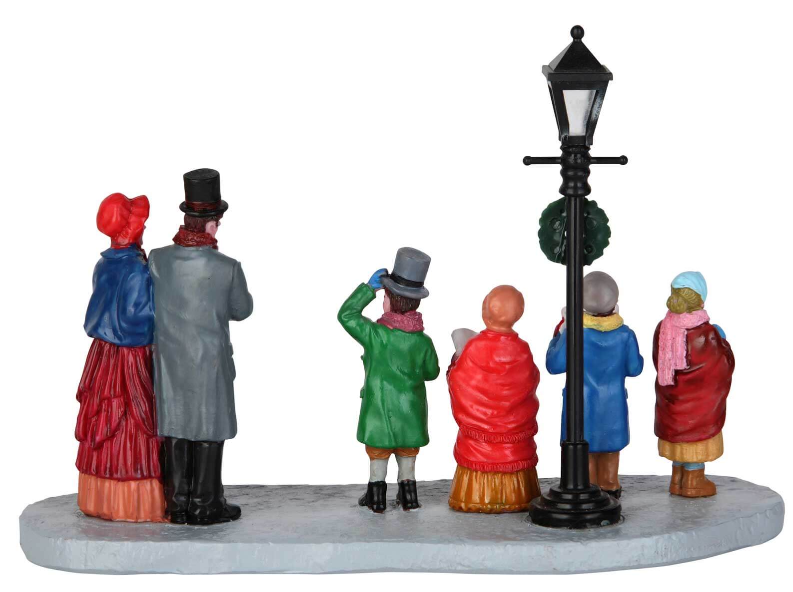 lemax-street-lamp-serenade-figurine-village-miniature image 4