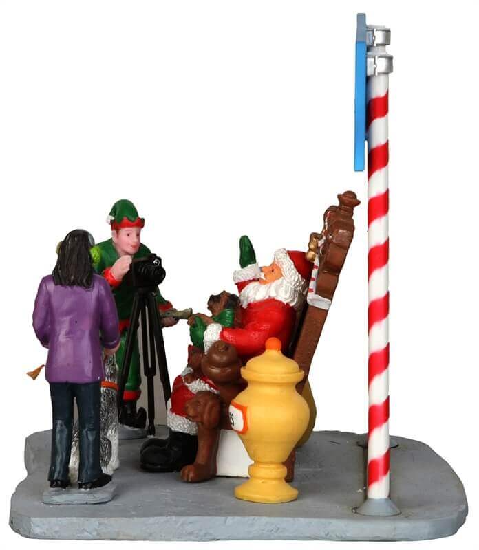lemax-pet-photos-santa-figurine-miniature-p-re-no-l-et-animaux image 4