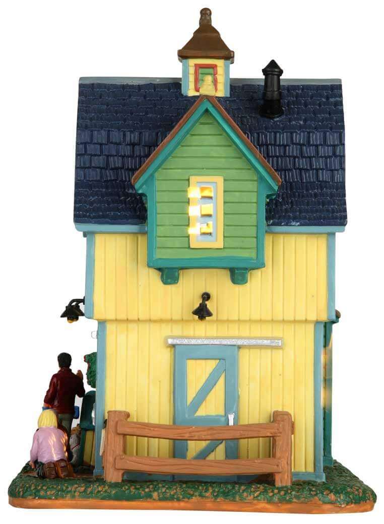 lemax-rex-spot-s-doggy-school-b-timent-miniature-village-de-no-l image 3