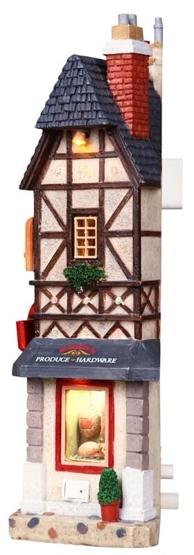 lemax-essex-corner-market-fa-ade-miniature-lumineuse image 3