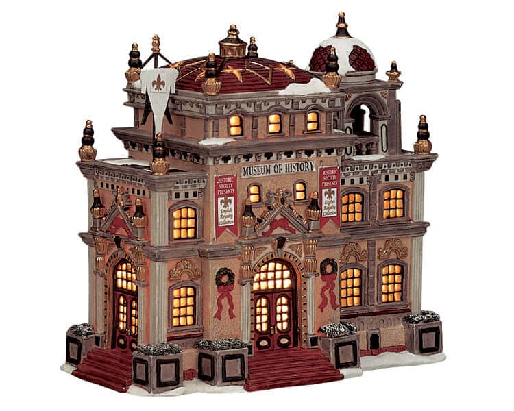 lemax-museum-of-history-b-timent-village-miniature-illumin image 1