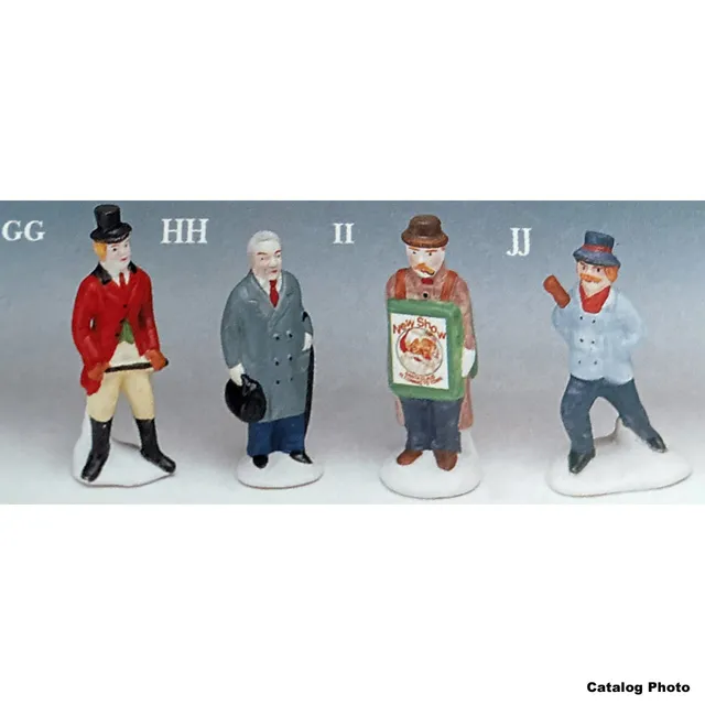 lemax-sandwich-man-figurine-miniature-homme-sandwich-village image 1