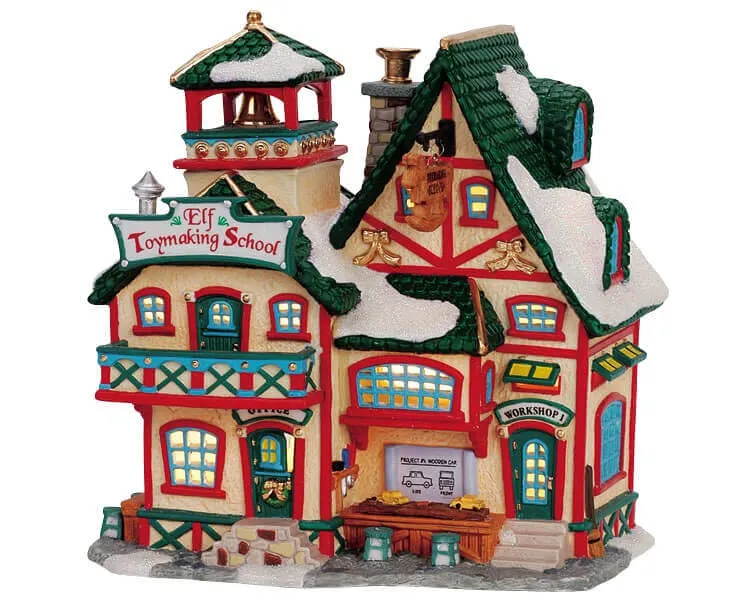 lemax-elf-toymaking-school-cole-d-elfes-miniature image 1