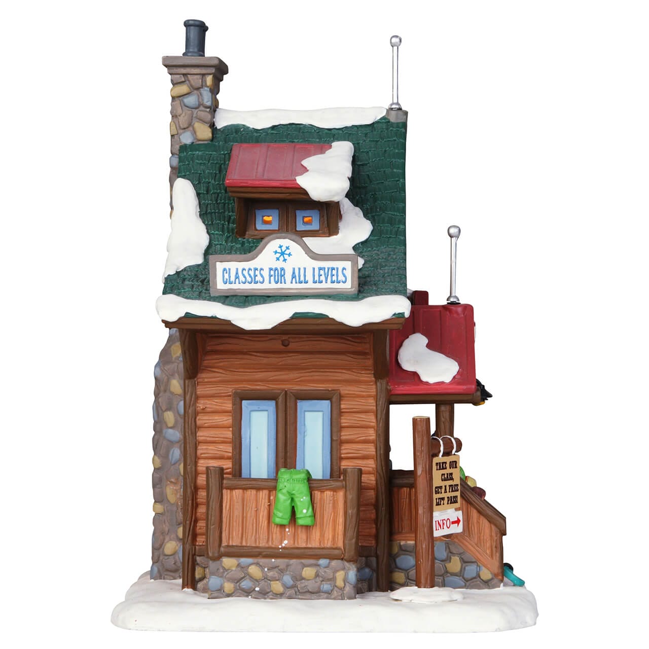 lemax-sugar-pine-ski-school-b-timent-miniature-cole-de-ski image 3