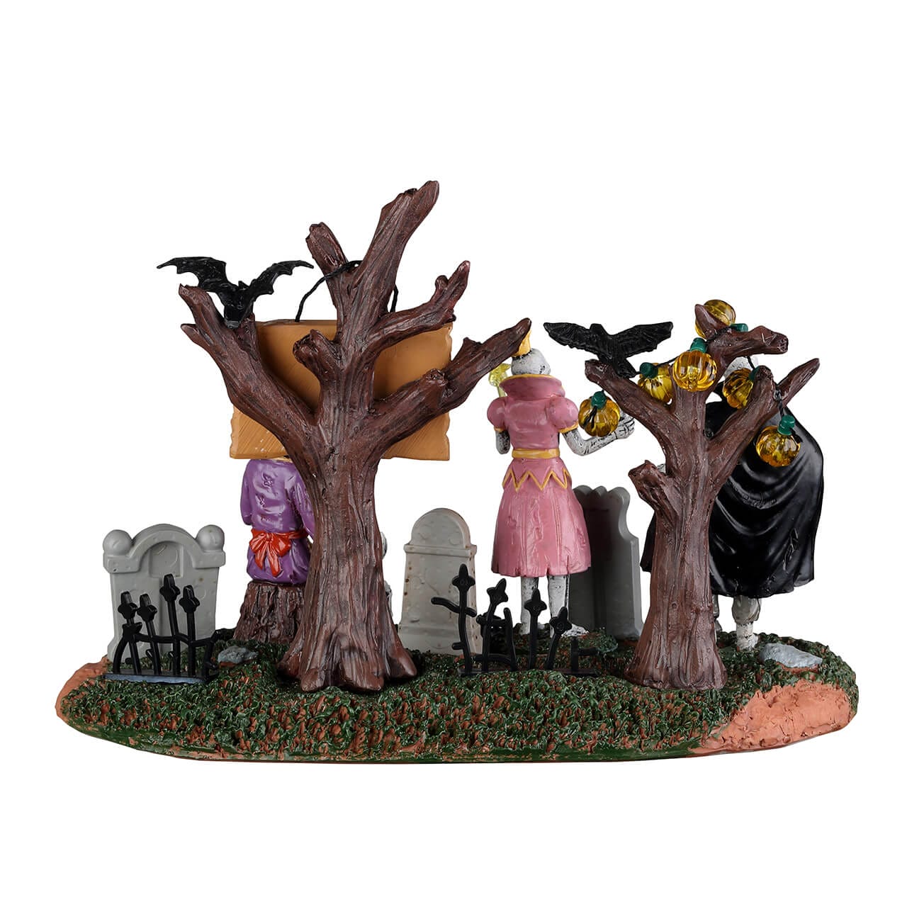 lemax-graveyard-costume-party-sc-ne-f-te-d-guis-e-cimeti-re-spooky-town image 3