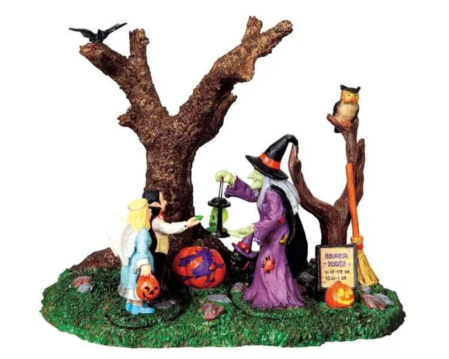 lemax-broom-rides-figurine-miniature-spooky-town image 1