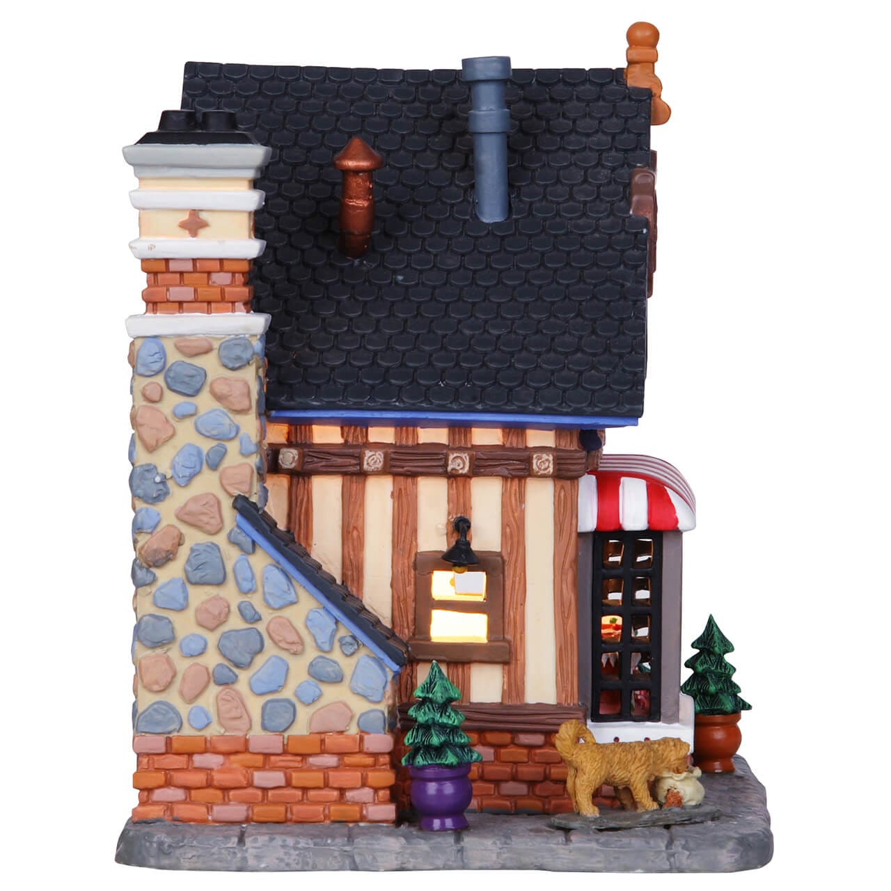 lemax-bridgette-s-gingerbread-bakery-b-timent-miniature-de-village image 2
