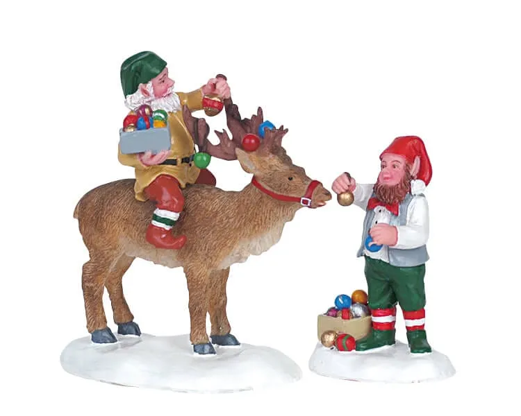 lemax-antler-art-figurine-d-cor-miniature-general-products image 1