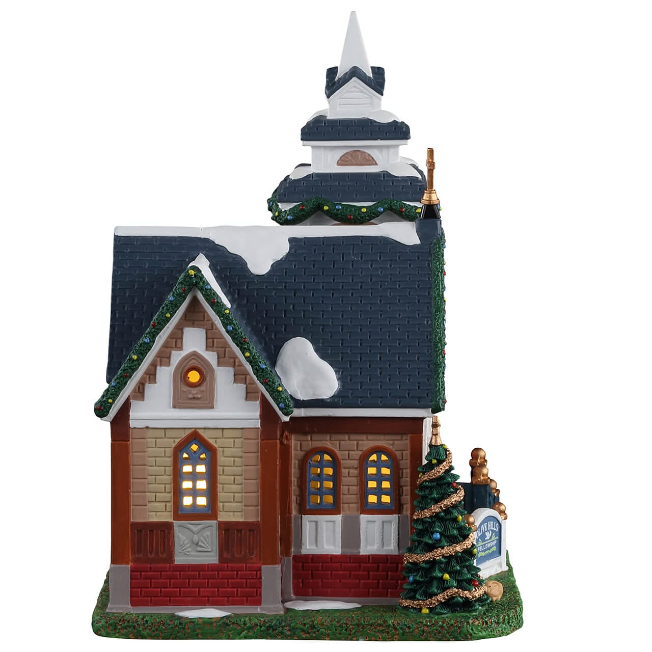 lemax-olive-hills-fellowship-glise-de-no-l-illumin-e image 2