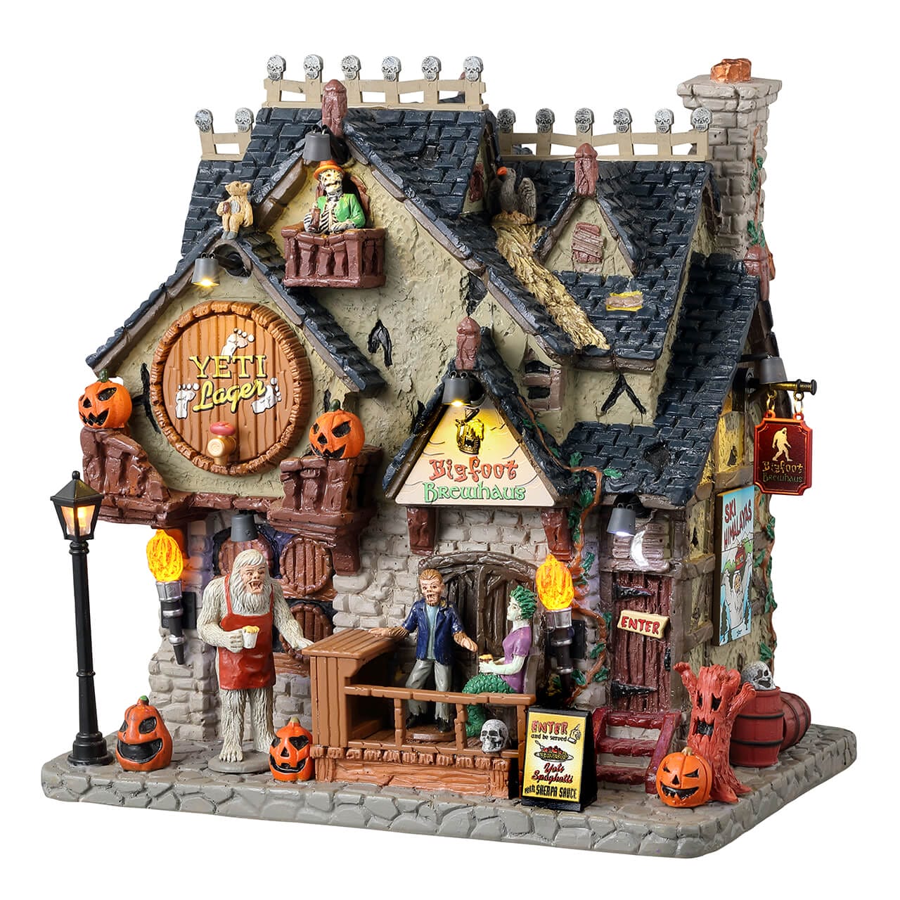 lemax-bigfoot-brewhaus-maison-hant-e-spooky-town image 2
