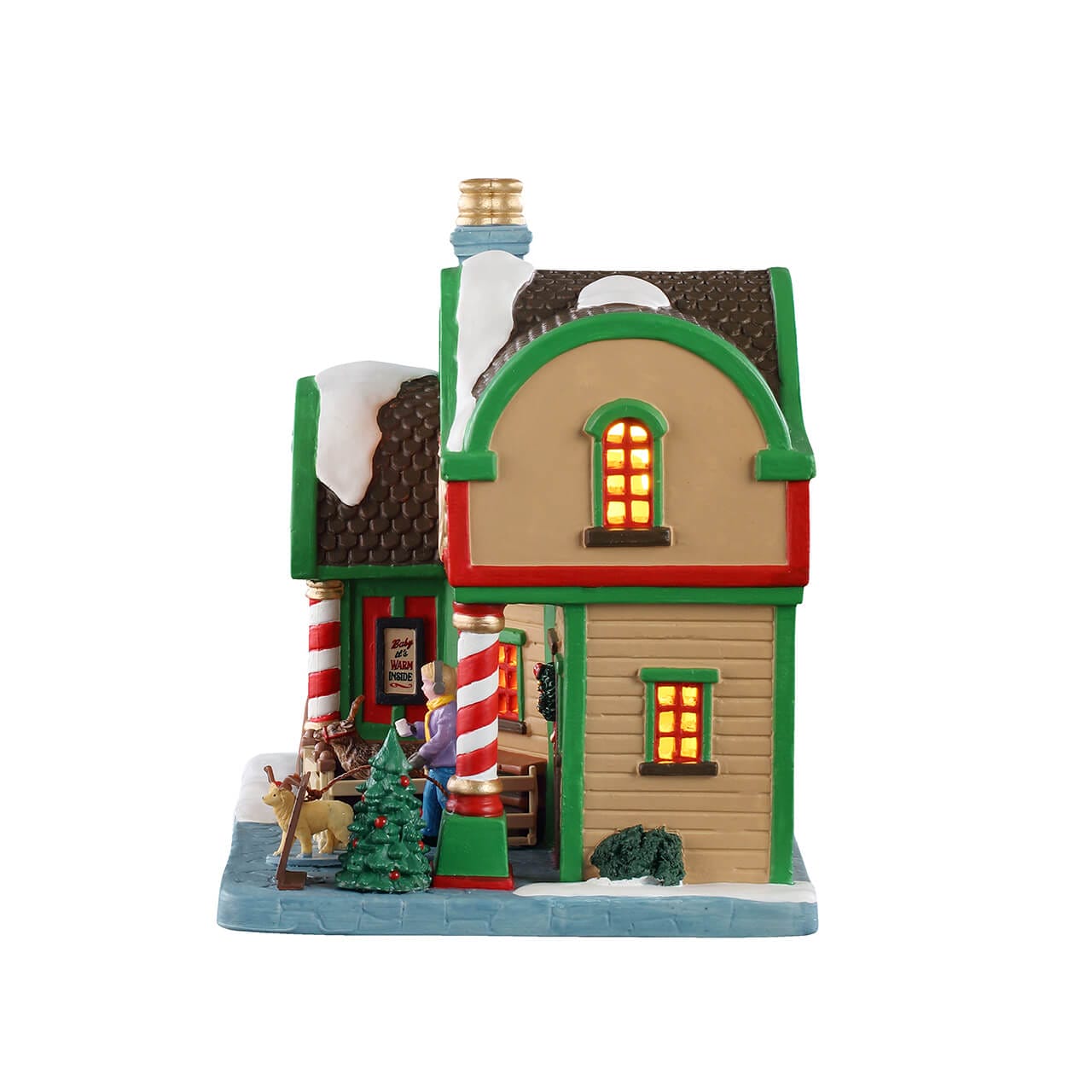 lemax-the-reindeer-cafe-b-timent-miniature-lumineux-vail-village image 3