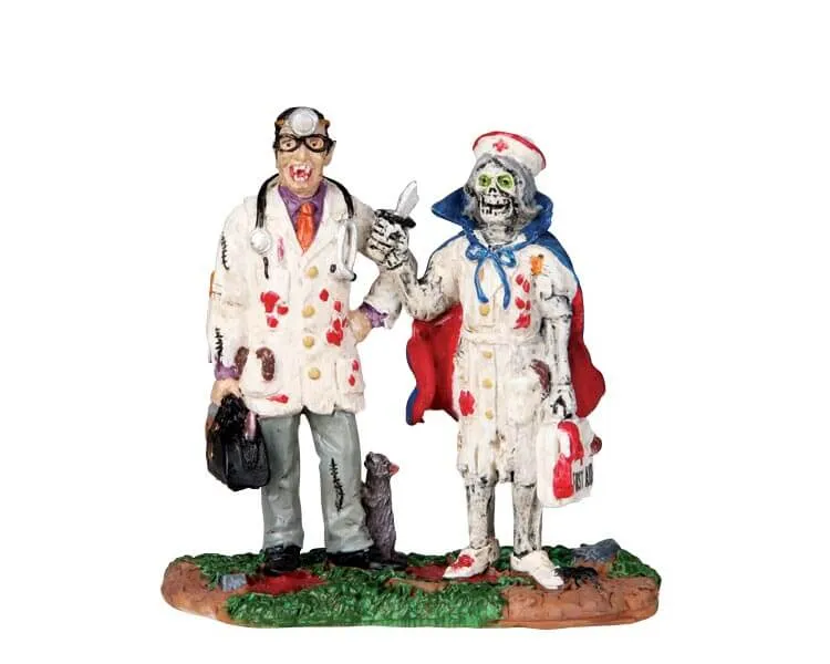 lemax-making-house-calls-figurine-spooky-town-effrayante image 1