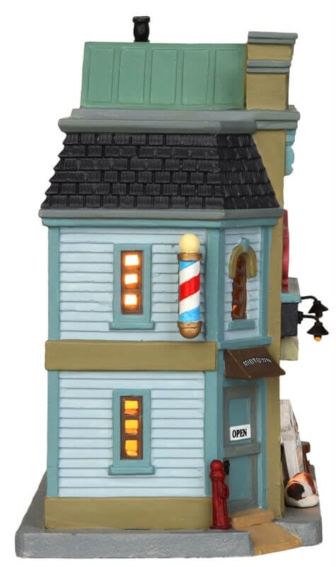 lemax-midtown-barber-shop-boutique-miniature-de-collection image 2
