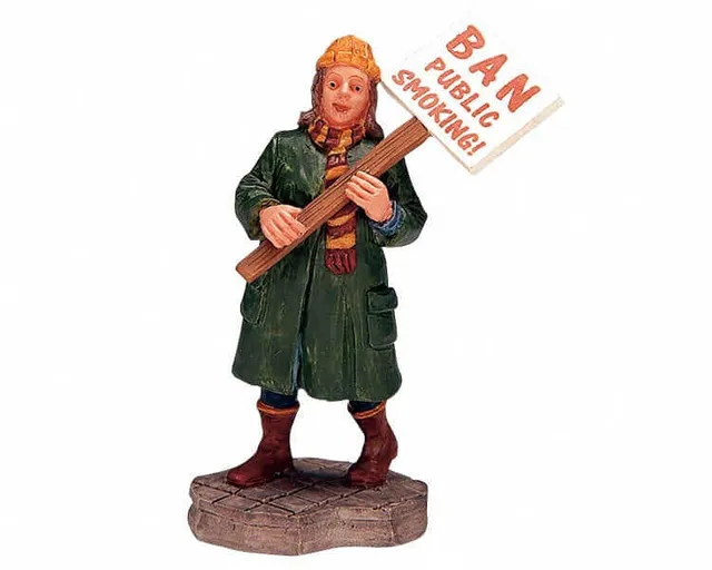 lemax-the-activist-figurine-miniature-de-village image 1