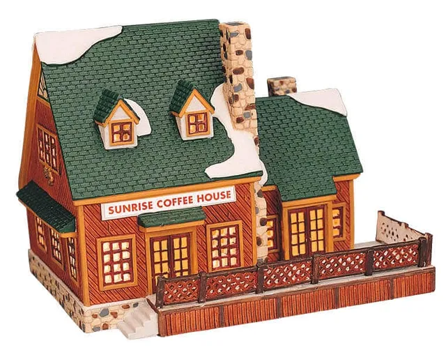 lemax-sunrise-coffee-house-maison-miniature-caf image 1