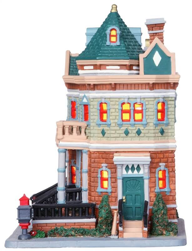 lemax-paddy-s-brownstone-maison-miniature-de-collection image 2