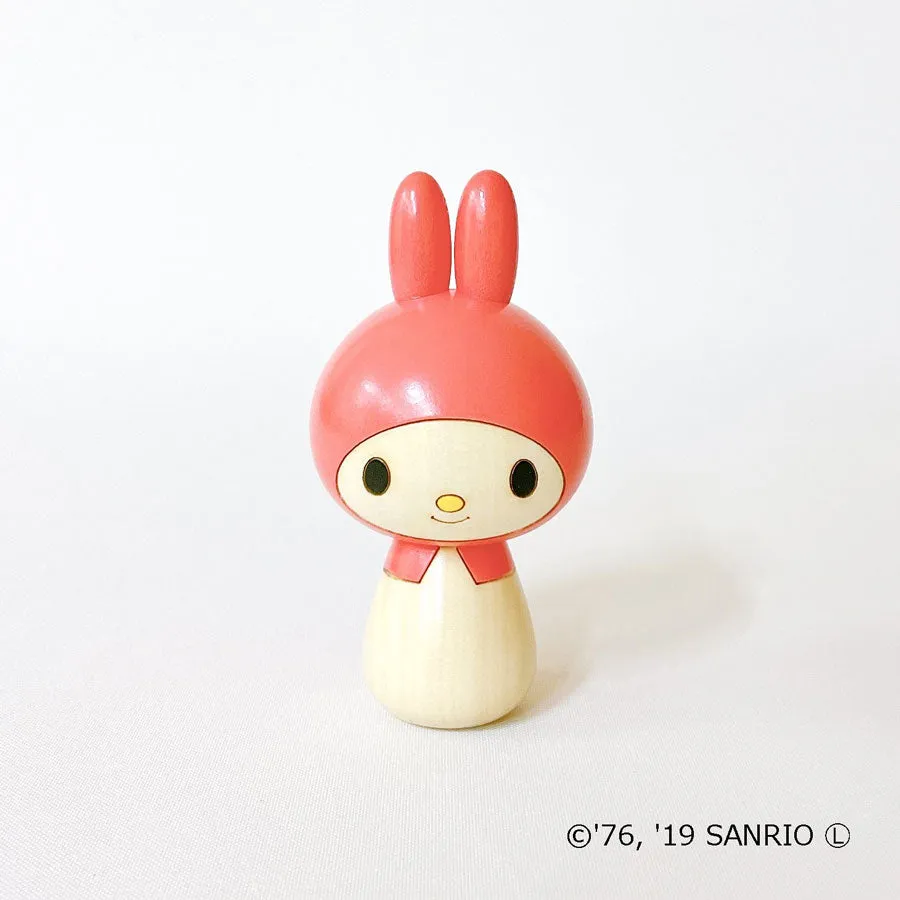 usaburo-kokeshi-my-melody-sanrio-figurine-artisanale-9-3-cm image 1