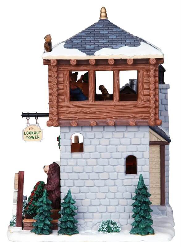 lemax-lookout-mountain-visitor-center-b-timent-miniature-de-collection image 3