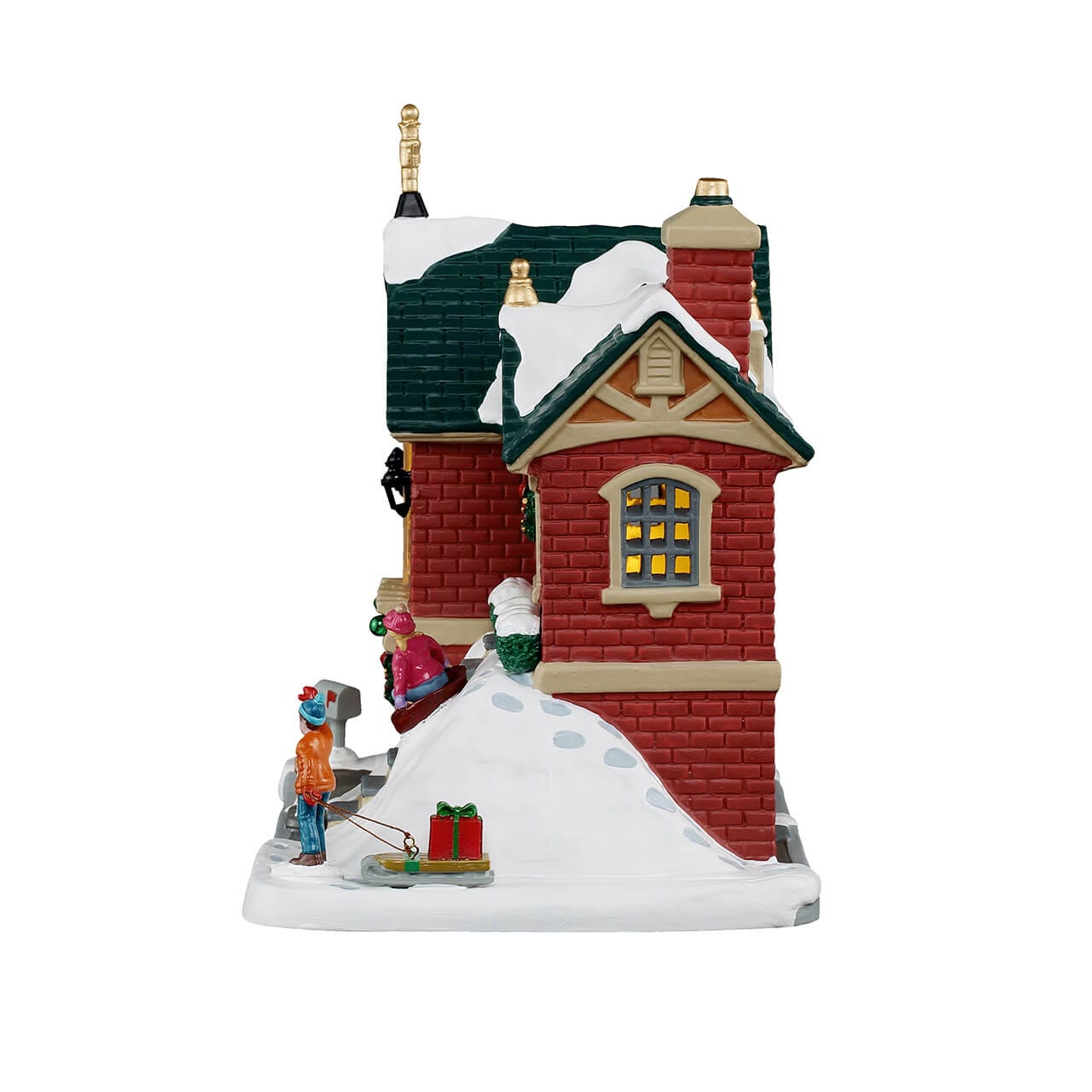 lemax-the-little-brick-house-maison-miniature-lumineuse-caddington image 3