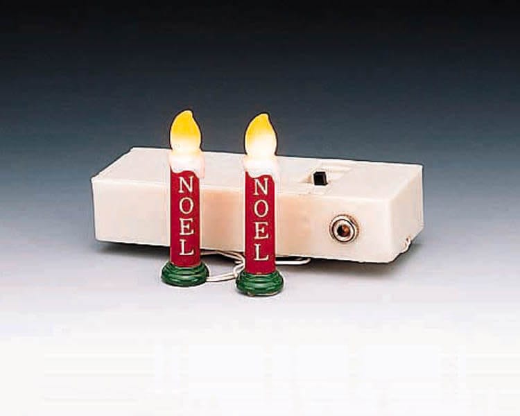 lemax-yard-light-candles-clairage-miniature-village image 1