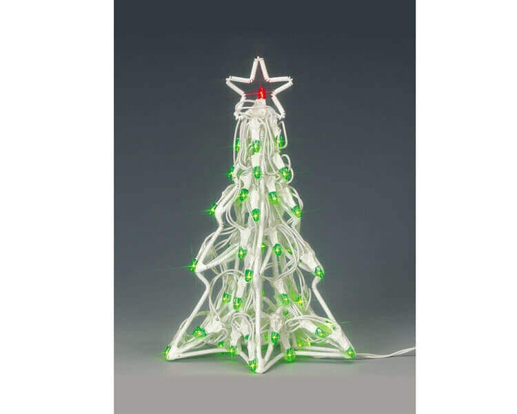 lemax-lighted-sculpture-christmas-tree-large-sapin-lumineux-d-coratif image 1