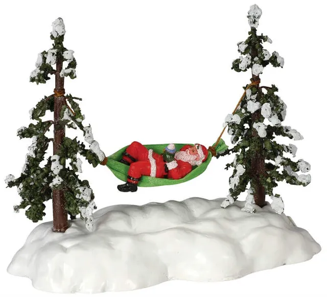 lemax-swinging-santa-figurine-miniature-artisanale-de-collection image 1