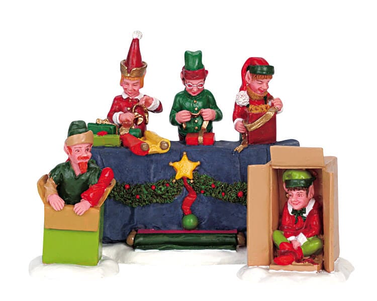 lemax-wrapping-operation-figurine-miniature-atelier-cadeaux-no-l image 2