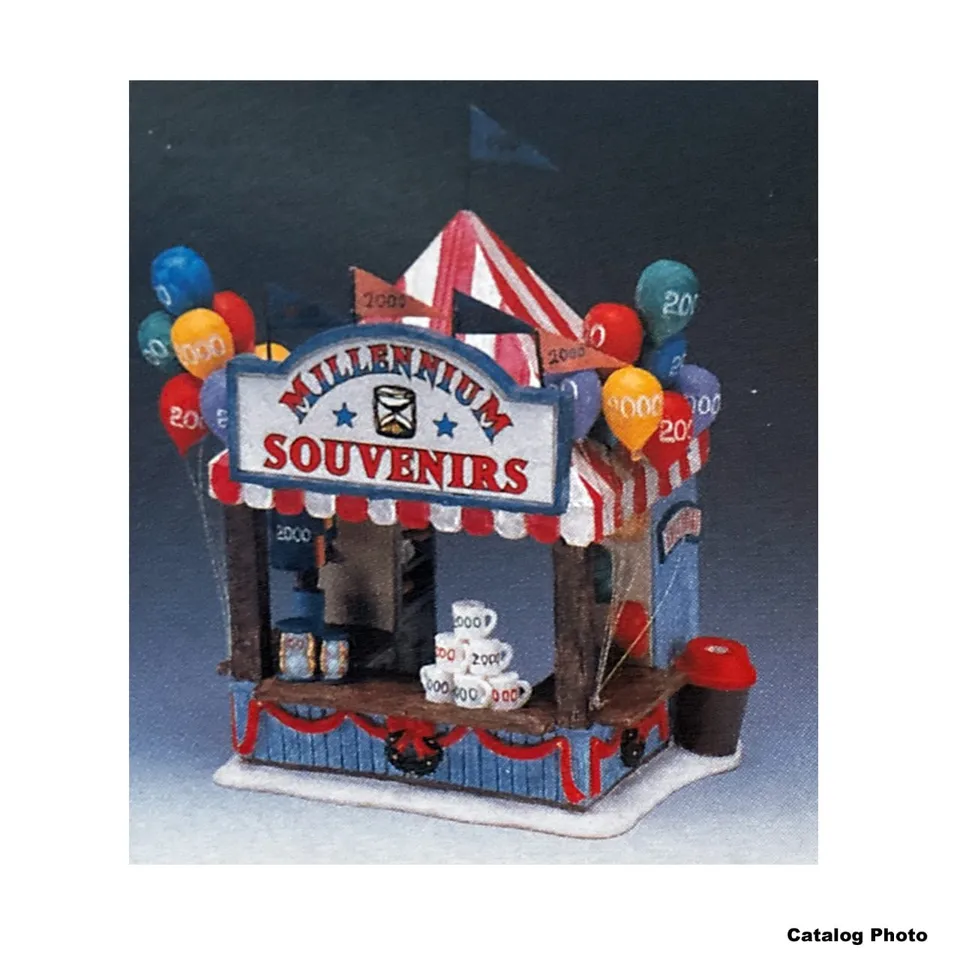 lemax-souvenir-stand-stand-de-souvenirs-miniature-artisanal image 1