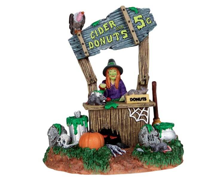 lemax-creepy-cider-stand-stand-miniature-halloween-spooky-town image 5