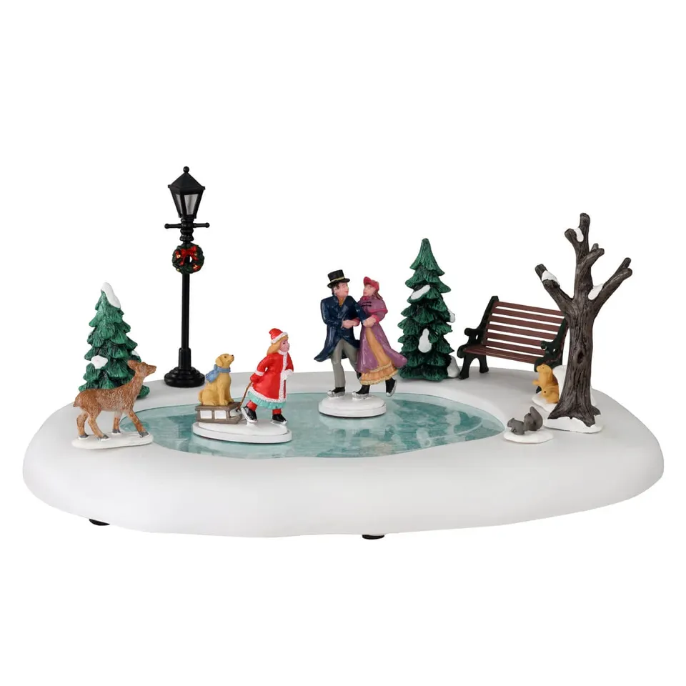 lemax-caddington-victorian-skaters-figurines-patineurs-miniatures image 1