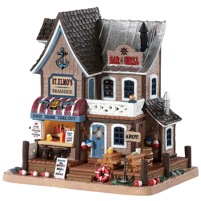 lemax-st-elmos-brasserie-maison-miniature-illumin-e-de-village image 1