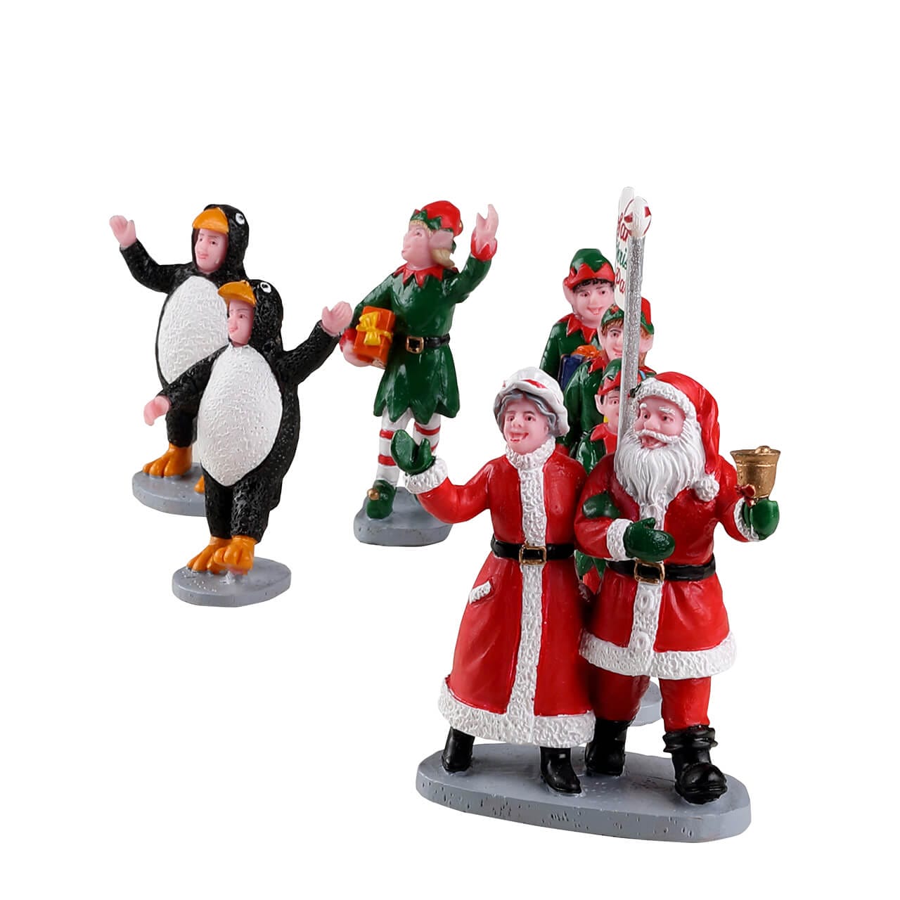 lemax-santa-s-elf-parade-sc-ne-parade-de-no-l-caddington image 3