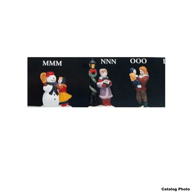 lemax-girl-with-light-post-figurine-fillette-et-lampadaire-miniature image 1