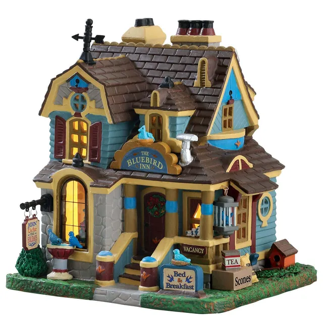 lemax-bluebird-inn-maison-auberge-miniature-collection image 1